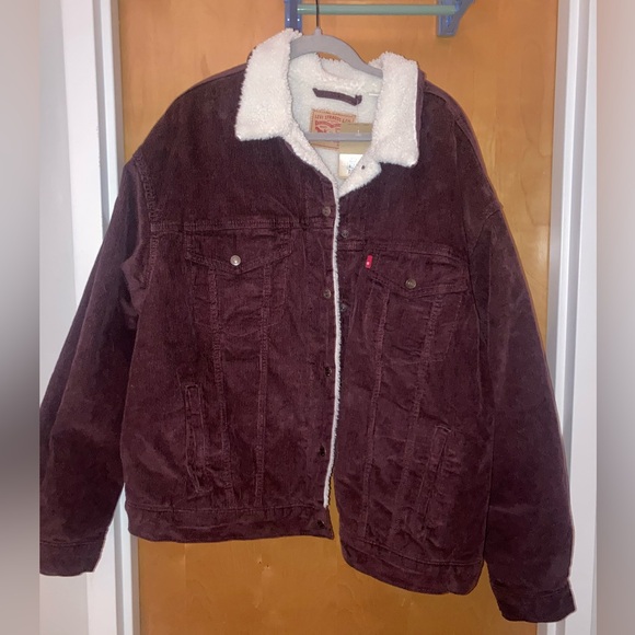 Levi’s Sherpa corduroy trucker jacket - Picture 3 of 8